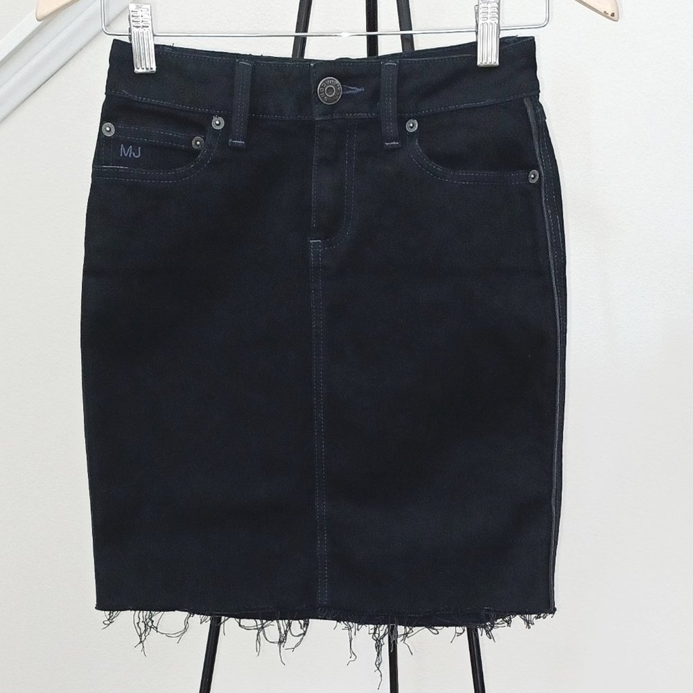 Marc by Marc Jacobs Black Denim Skirt Y2K